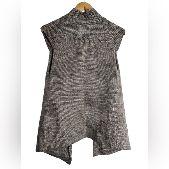 MaxMara Gray Knit Cape - Picture 5 of 5